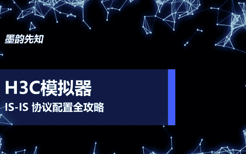 新华三模拟器 IS-IS 协议配置全攻略（附实验验证与优化方案）
